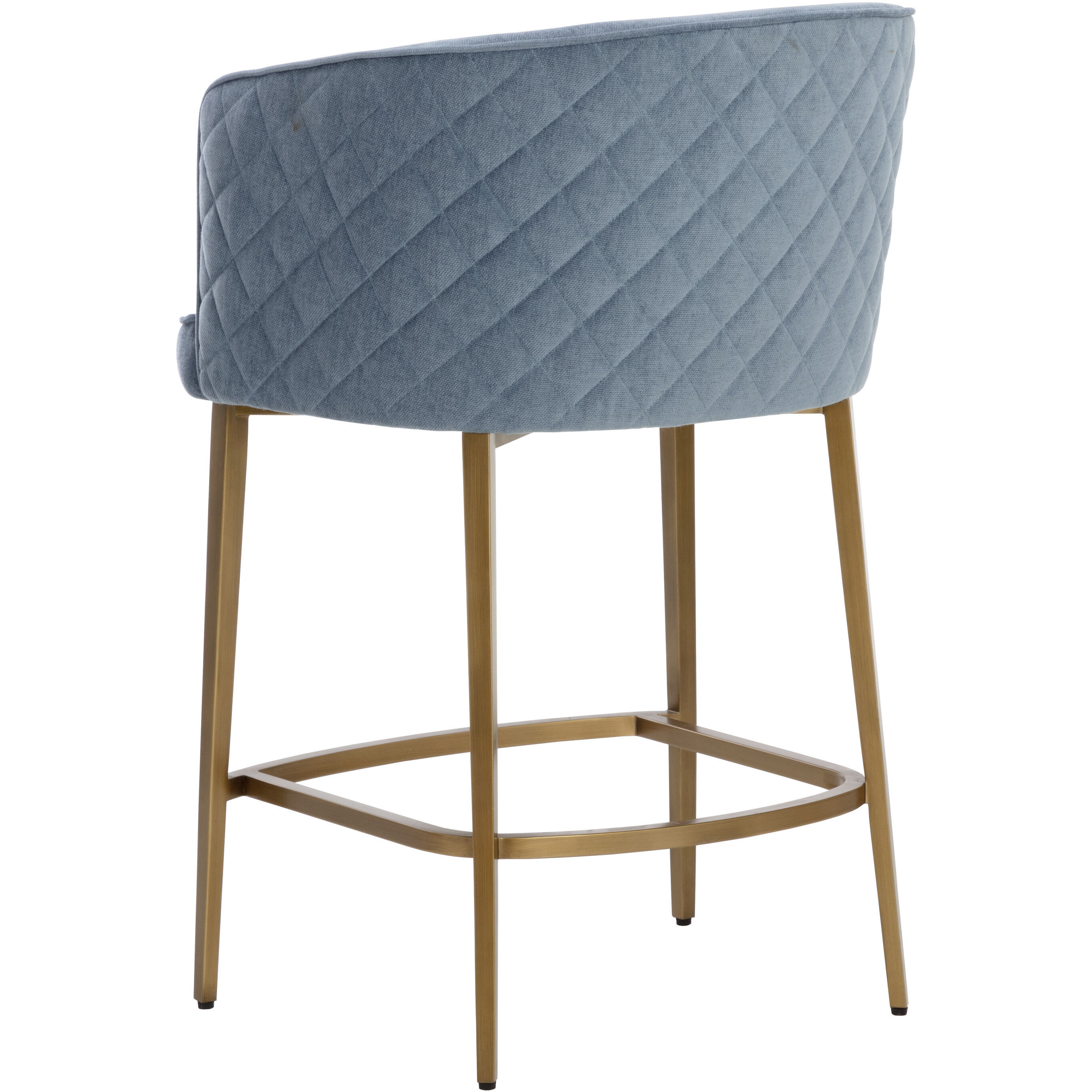 Cornella 35.75 inch Danny Iceberg Counter Stool